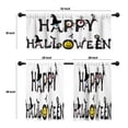 thumbnail image 4 of LALILO Kitchen Curtains and Valances Set of 3 36" Happy Window Treatment Tiers for Window Decor, 4 of 5