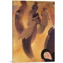 ARTCANVAS Waltz 1893 Canvas Art Print by Felix Vallotton - Size: 26" x 18" (0.75" Deep)