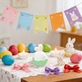thumbnail image 4 of D Easter Micro Landscape Ornament D Cartoon Cute Egg Rabbit Gnome Figurine For Desktop Car Decor Mini Decorative Accessory For Home Style D, 4 of 7