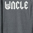 thumbnail image 3 of Instant Message - Uncle Rock and Roll Design - Men's Long Sleeve T-Shirt, 3 of 6