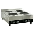 thumbnail image 3 of 5600W Commercial Electric Four Burner Hot Plate Stove Range 240V, Heavy Duty Hot Plate, NSF Certified, 3 of 9