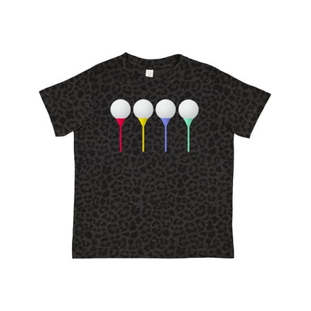

Inktastic Rainbow Golf Tees Gift Toddler Boy or Toddler Girl T-Shirt