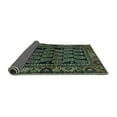 thumbnail image 2 of Ahgly Company Indoor Rectangle Persian Turquoise Blue Traditional Area Rugs, 2' x 5', 2 of 4
