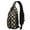 Green-51, variant on Emperor Penguin and Snowflake Design Travel Chest Bag – Reversible Strap, Breathable Padding, Secure Storage – Cartoon Cute Winter Animal