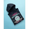 thumbnail image 3 of Emoji University Drama Club - Retro Smile Emoji Men's Hoodie, 3 of 4
