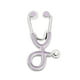 thumbnail image 1 of Broche Pin Broche, Broche Pin Insignia Enfermera Regalo para Mujeres Broche de Solapa Moda Argenta violeta claro, 1 of 9