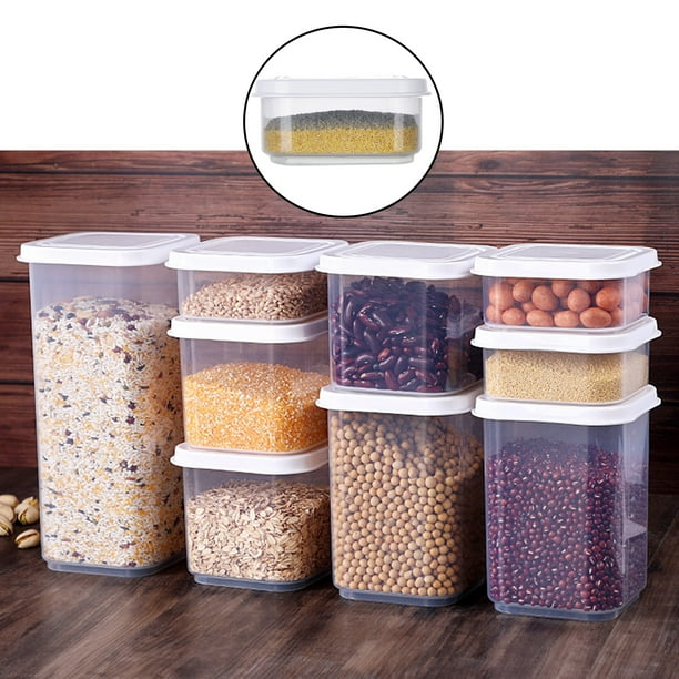 Caja hermética de almacenamiento de alimentos Macarena Caja de almacenamiento de plástico