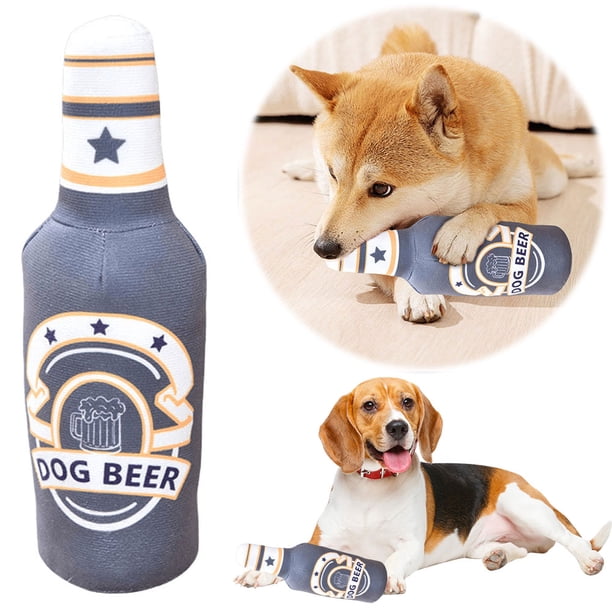 Juguete Masticable para Con Botella Limpieza Dientes Cachorros