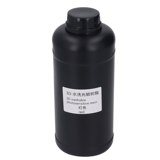 3D Printer Resin 1000ml High Strength Light Curing Water Washable Photopolymer Resin Universal for LCD DLP