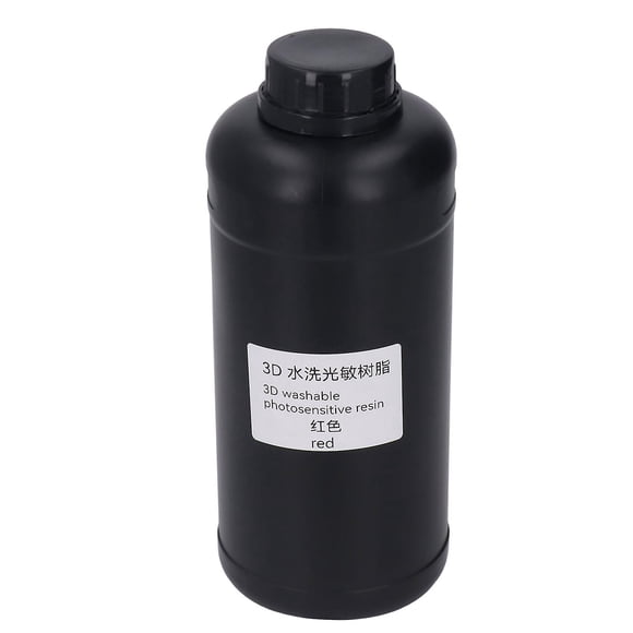 3D Printer Resin 1000ml High Strength Light Curing Water Washable Photopolymer Resin Universal for LCD DLP
