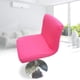 thumbnail image 3 of Fundas elásticas de licra para silla y taburete de bar: fáciles de instalar y duraderas. Rosa roja, 3 of 9