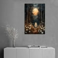 thumbnail image 5 of Moonlight Forest Daisy Ghost Canvas Wall Art Poster Decorative Bedroom Modern Home Print Picture Artworks Posters 16x24inch(40x60cm), 5 of 6