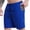Blue, variant on Men'S Gym Workout Shorts Quick Dry Bodybuilding Weightlifting Pants Training Running Jogger With Pockets Drawstring Casual Basketball Shorts Green L