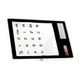 thumbnail image 2 of spellwife Multi Colors Transparent Touching Screen Energy Saving Solar 8 Bit Display Mini Calculator, 2 of 8