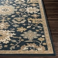 thumbnail image 6 of Mark&Day Wool Rugs, 2x4 Ness Traditional Navy Hearth Area Rug, Blue Brown Beige Carpet for Fireplace, Entryway, Bedroom or Living Room (2' x 4' Hearth), 6 of 9