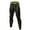 Black Green, variant on Youth Boys Mens Compression Tights Gym Yoga Running Base Layer Under Pants Sport Wear