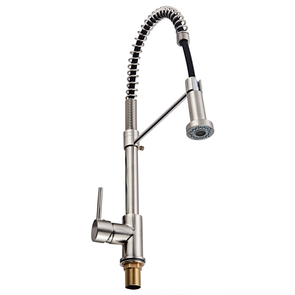 Zimtown Faucet Nylon Fixed Kitchen Pull Down Steel Walmart