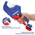 thumbnail image 2 of Cortador de tubos WORKPRO con trinquete de PVC, 2,5 cm, PEX, PVC, PPR, 2 of 9