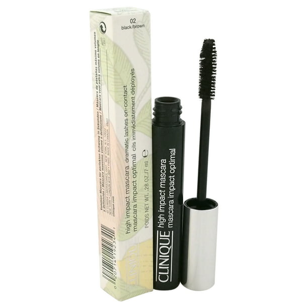 Clinique - High Impact Mascara Dramatic Lashes On-Contact - #02 Black ...