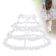 thumbnail image 1 of Falda de jaula de 3 aros, enagua, accesorios para disfraces, falda de jaula de pájaros para baile de graduación, boda, 1 of 8