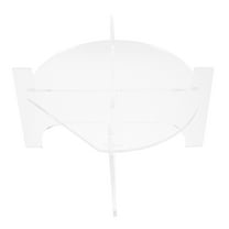 Masteelf Beverage Dispenser Stand Made of Transparent Acrylic for Parties and Catering Events Elegant Appearance