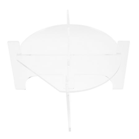 Masteelf Beverage Dispenser Stand Made of Transparent Acrylic for Parties and Catering Events Elegant Appearance