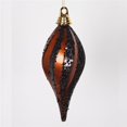 thumbnail image 1 of Copper Black Candy Glitter Swirl Drop Ornament - 8 in., 1 of 1