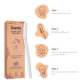 thumbnail image 2 of Sanfe Glide Face Razor For Painfree Facial Hair Removal-3 Units, 2 of 5