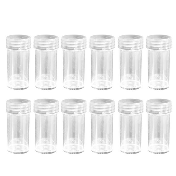 Toystoory 24 Uds botellas de almacenamiento de diamantes 5d Diy caja de accesorios de pintura de diamantes contenedores redondos de plástico para joyas Artesanía No.03 Toystoory HA004659-03