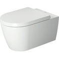 thumbnail image 5 of Duravit 252909-Dual Me By Starck 0.8/1.28 Gpf Dual Flush Wall Mounted One Piece Elongated, 5 of 7