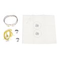 thumbnail image 1 of Kit de Manualidades Patrón de Bordado Conjunto de Bordado de Punto de Cruz  Cadena Brazalete Bordado Hecho a Mano Joyería Artesanía F rosa amarilla Zulema Artesanías modernas de punto de cruz, 1 of 8