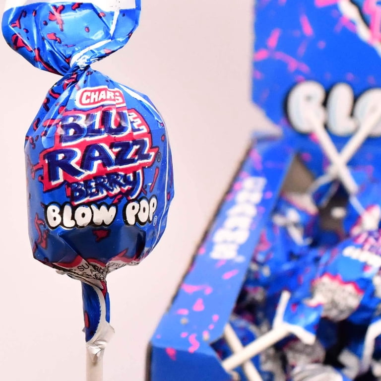blue razz blow pop vape Charms Pops Berry Flavor, 48 Count (Pack of 1) TROLLS VAPE & SMOKE Blow Pop Blue Raspberry pfs:label-4 Pods For £25 Color:Blue Purple