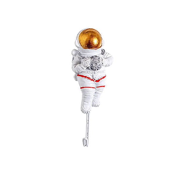 Gancho de astronauta de resina de dibujos animados para cocina Wmkox8yii HFSH2255