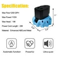 thumbnail image 2 of Edou Automatic Swimming Pool Cover Pump - Ideal For Draining Water Above Ground, 2 of 6