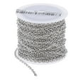 thumbnail image 1 of 10 Yards / Rouleau Chaîne Gourmette Chaîne Serpent Fil de Bijoux pour Bricolage Colliers, Bracelets, 1 of 8