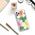 thumbnail image 2 of OTM Essentials iPhone 12 Pro Phone Case, Hibiscus Trio Green, 2 of 3