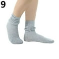thumbnail image 3 of Dress Choice Womens Crew Socks All Season Soft Long Scrunch Knee High Sock Slouch Knit Cotton Socks Solid Color, 3 of 7