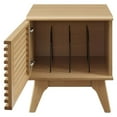 thumbnail image 4 of Modway Render Wood & Vinyl Record Display Stand with Hinged Door in Oak, 4 of 7