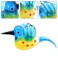 thumbnail image 3 of Figura de pájaro de cristal, arte artesanal, escultura de animal de cristal, escultura de pájaro realista para regalo, 3 of 6