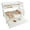 White, variant on Twin Over Full Bunk Bed with Trundle, Solid Wood Detachable Bunk Bed Frame, Space-Saving Bunk Beds with Ladder & Safety Guardrails, No Box Spring Needed,Espresso