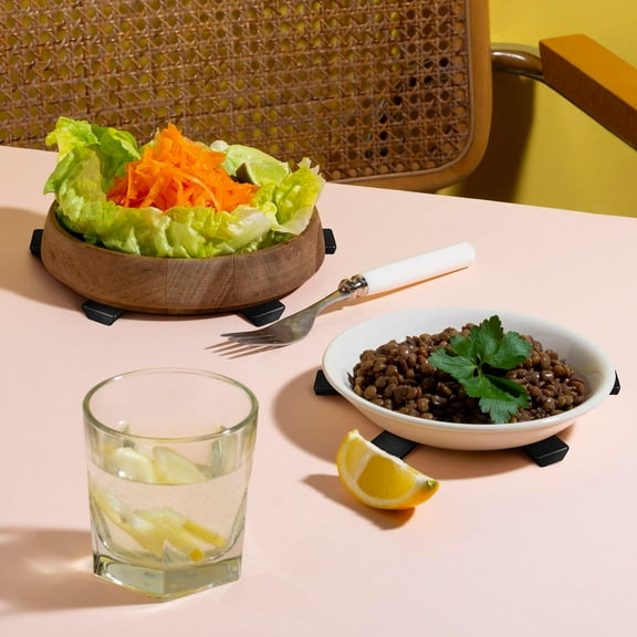 SWETRACE 4Pcs Hot Pot Base Heat Insulation Pad for Kitchen Counter Protector