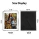 thumbnail image 4 of Juego de 4 marcos de fotos HIKWADERY Silver de 8 x 10 con vidrio HD, 4 of 5
