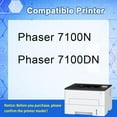 thumbnail image 2 of Phaser 7100 Imaging Unit Replacement (Black 108R01151 Color 108R01148) Compatible for Xerox Phaser 7100N 7100DN Drum Unit 24000 Page-Yield, 2 of 7