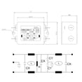 thumbnail image 7 of Cw4L2 20A T High Quality Single Phase Double Section Power Filter For 115/250Vac With 1Mhz Total Frequency Difference, 7 of 7