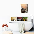 thumbnail image 6 of Elegant Forest Sunset12x16 Oil Paintings with Cloud Imagery, Vintage Wall Art for Home Office Decor, 6 of 7