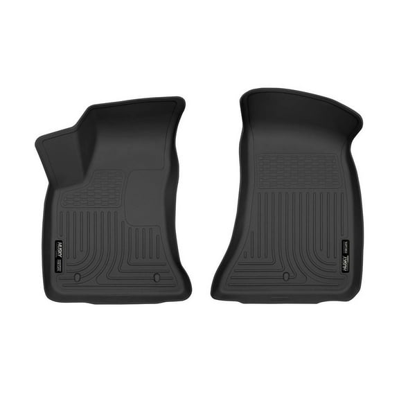 Husky Liners 55371 X-Act Contour Front Floor Liners Fits 2011-2023 Chrysler 300 & Dodge Charger RWD 2 Pc Black