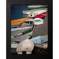 thumbnail image 2 of Perry, Rachel 12x14 Black Modern Framed Museum Art Print Titled - Row Boats III, 2 of 5