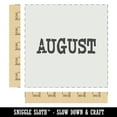 thumbnail image 2 of August Month Calendar Fun Text DIY Cookie Wall Craft Stencil - 5.5 Inch, 2 of 5