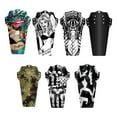 thumbnail image 4 of Bicycle Fender Front and Rear Tire Wheel Universal Bike Mudguard Printed Plastic Cycling Wing with Cable Ties, Type 6, 4 of 8