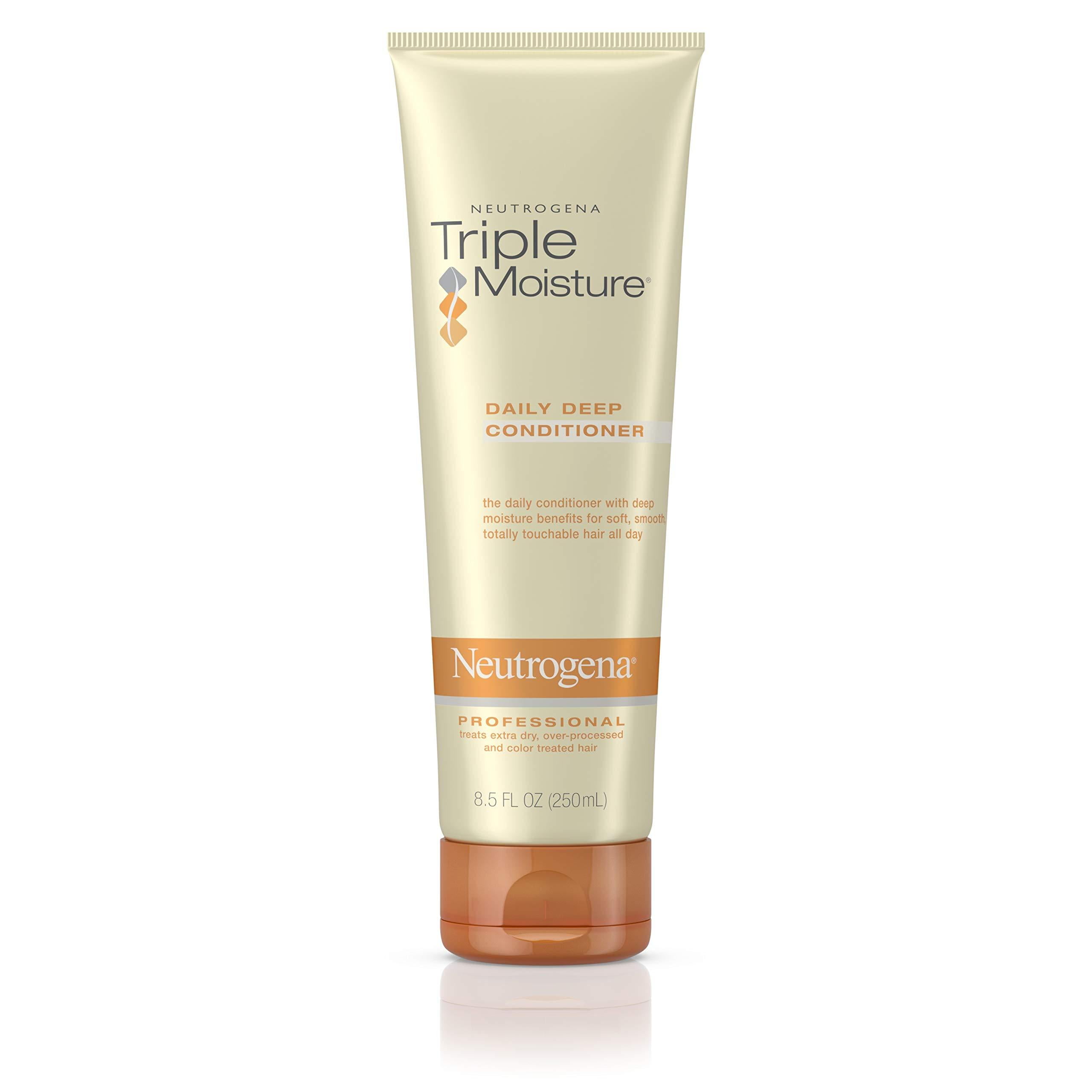 Neutrogena Triple Moisture Daily Deep Conditioner for Extra Dry Hair, Damaged & OverProcessed